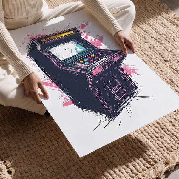 Retro Arcade Machine