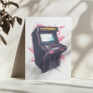 Retro Arcade Machine