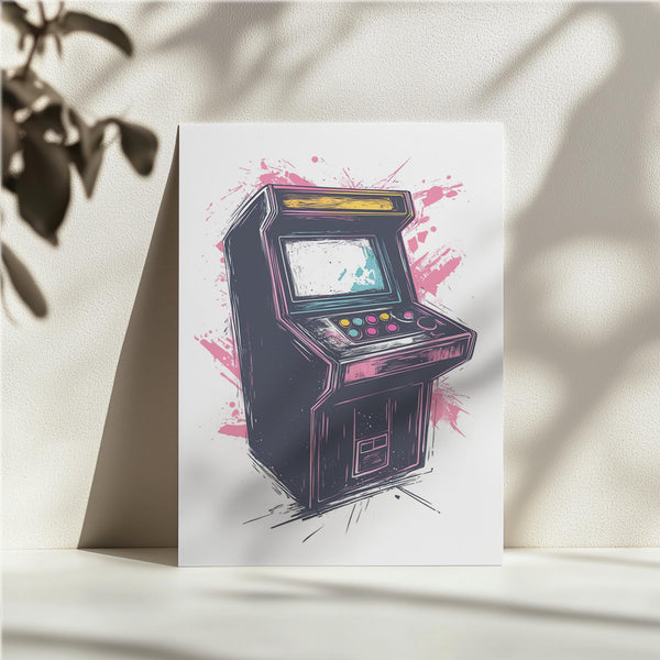 Retro Arcade Machine