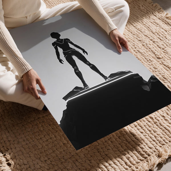 Heroic Figure Silhouette