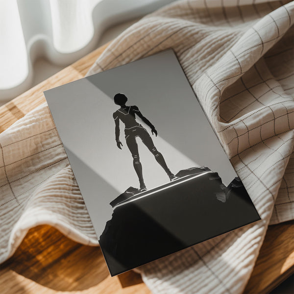 Heroic Figure Silhouette