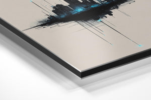 Futuristic Floating Cityscape