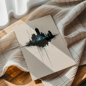 Futuristic Floating Cityscape