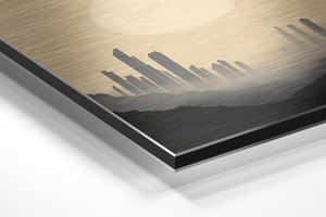 Serene Sunset Skyline