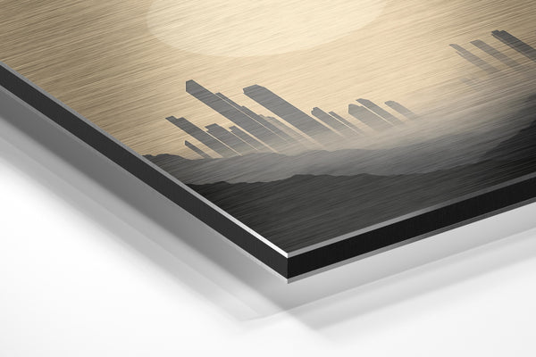 Serene Sunset Skyline