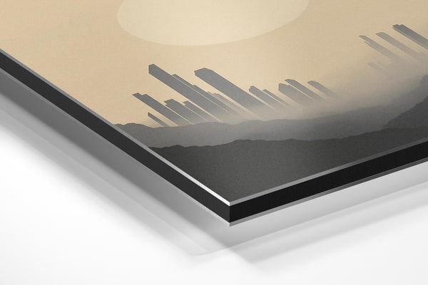 Serene Sunset Skyline