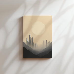 Serene Sunset Skyline