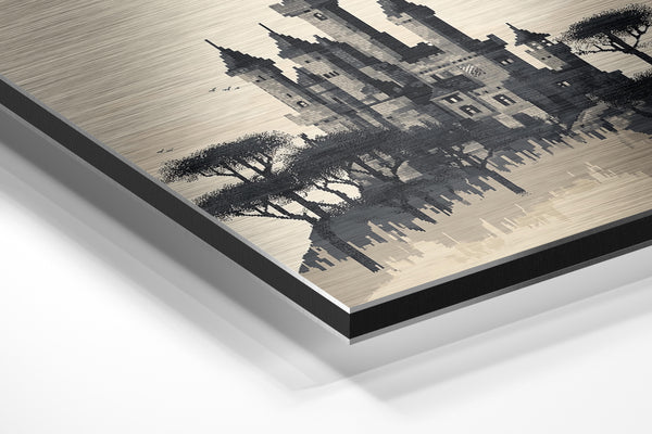 Pixel Castle on Hill