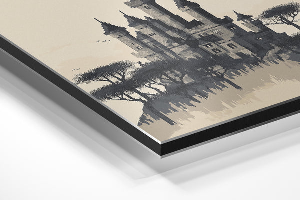 Pixel Castle on Hill