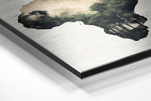 Forest Africa Silhouette