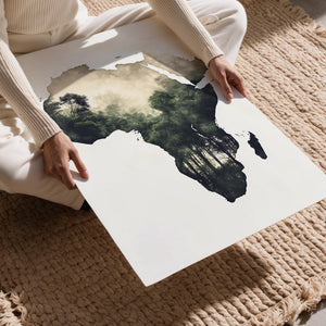 Forest Africa Silhouette