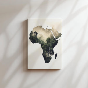 Forest Africa Silhouette