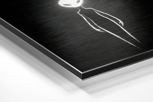 Glowing Alien Outline