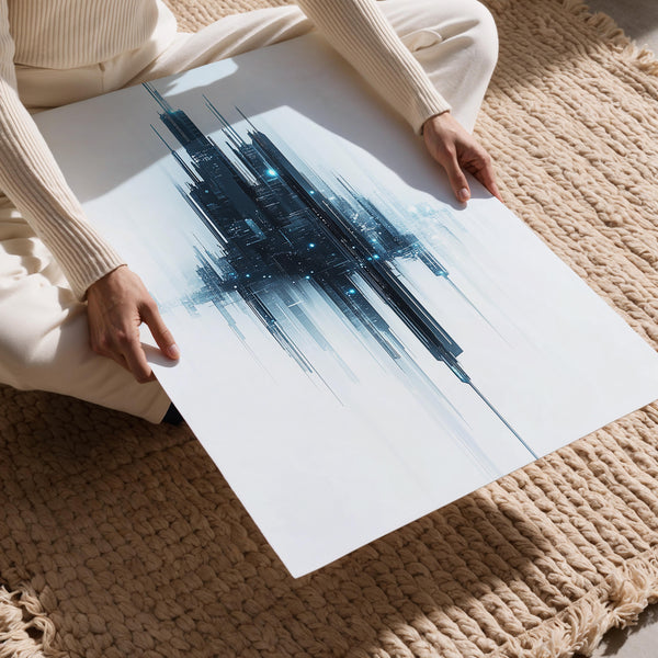 Futuristic City Glow