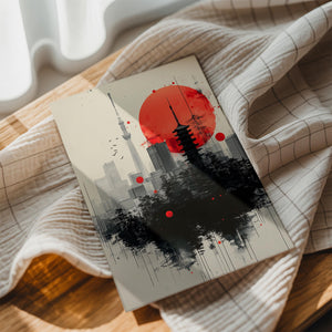 Rising Sun Cityscape