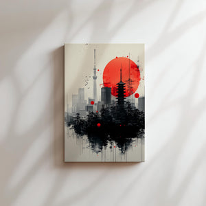 Rising Sun Cityscape