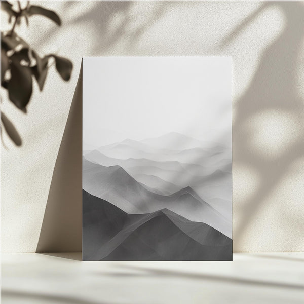 Grayscale Mountains