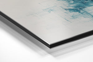 Geometric Abstract Blue