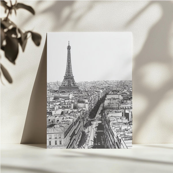 Parisian Skyline Eiffel