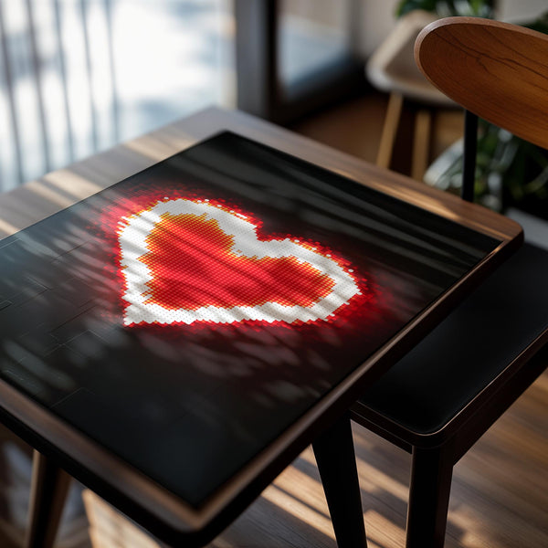 Pixel Heart Glow