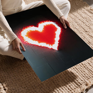Pixel Heart Glow