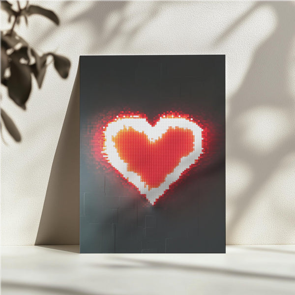 Pixel Heart Glow