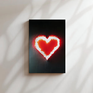 Pixel Heart Glow