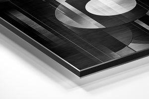 Monochrome Abstract Layers