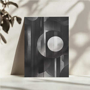 Monochrome Abstract Layers