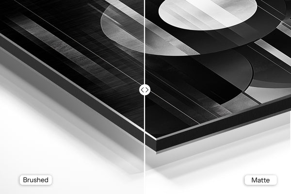 Monochrome Abstract Layers