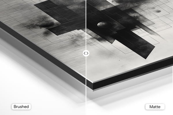 Dark Geometric Abstract