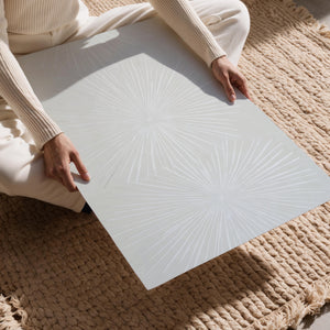 Radiant White Bursts