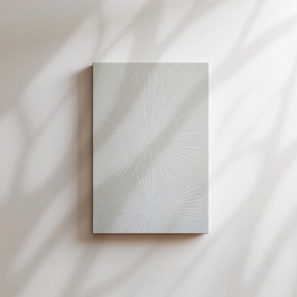 Radiant White Bursts