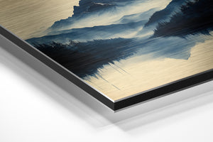 Misty Mountain Reflection