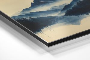 Misty Mountain Reflection