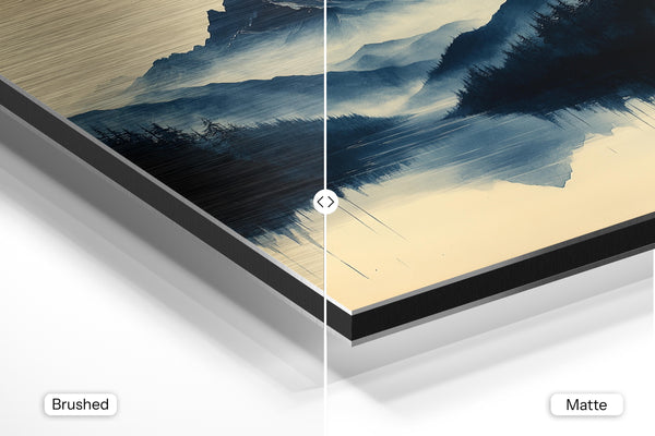 Misty Mountain Reflection