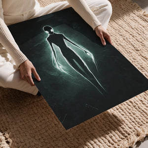 Alien Silhouette Glow