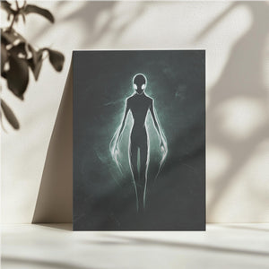 Alien Silhouette Glow