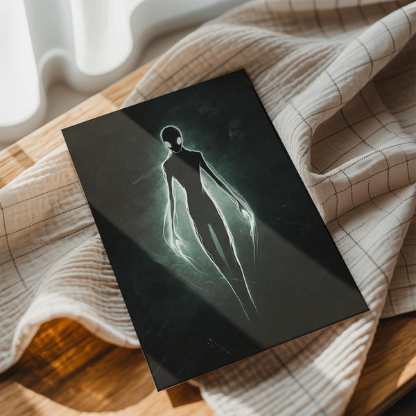 Alien Silhouette Glow