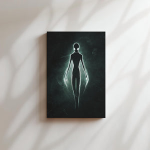 Alien Silhouette Glow