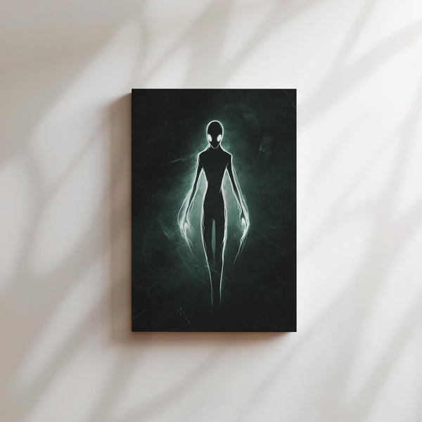 Alien Silhouette Glow
