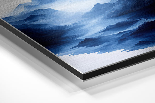 Serene Blue Landscape