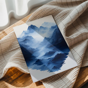 Serene Blue Landscape