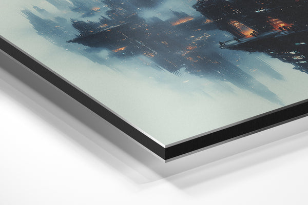 Misty Floating Metropolis