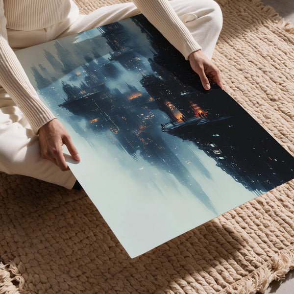 Misty Floating Metropolis