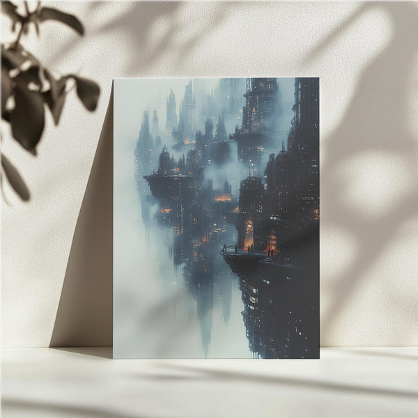 Misty Floating Metropolis