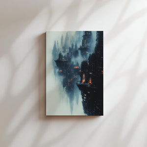 Misty Floating Metropolis