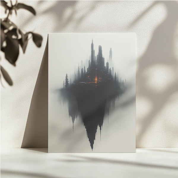 Floating City Reflection