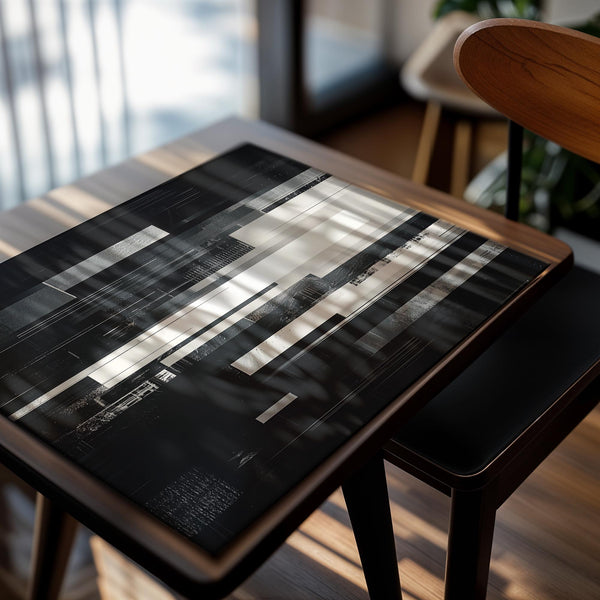 Modern Monochrome Abstract