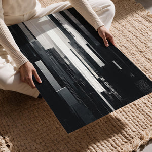 Modern Monochrome Abstract